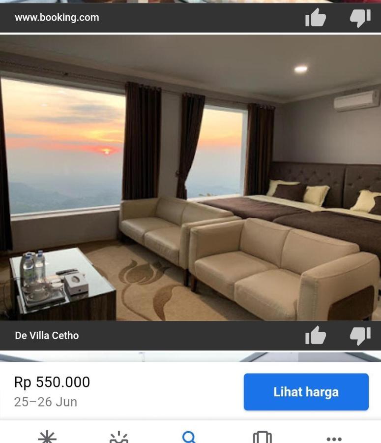 De Villa Cetho Karanganyar  Екстериор снимка